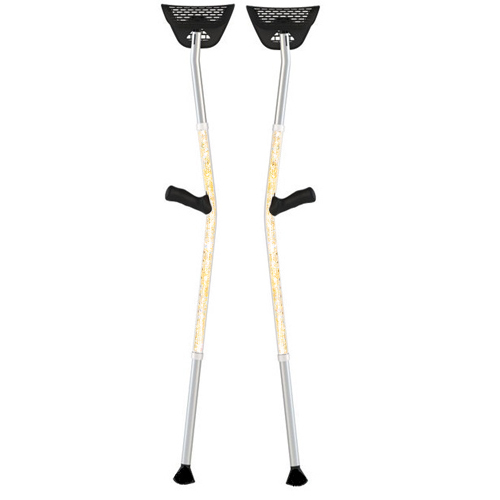 Glitter Crutches
