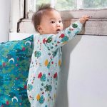 Organic Fairtrade Cotton – Falling Leaves Baby Grows